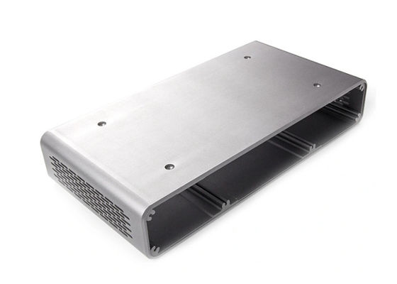 Disesuaikan Audio Amplifier RoHS Extruded Aluminium Enclosure Box