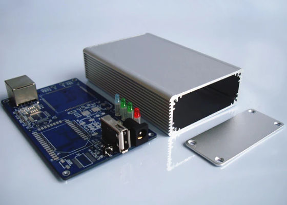 Konektor Listrik Junction Box Assembly CA Extruded Aluminium Enclosures