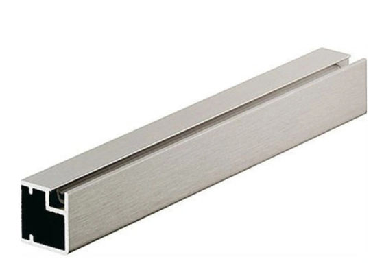 Finishing Machining T5 Industrial Aluminium Profile Brushed / Perawatan Permukaan Satin