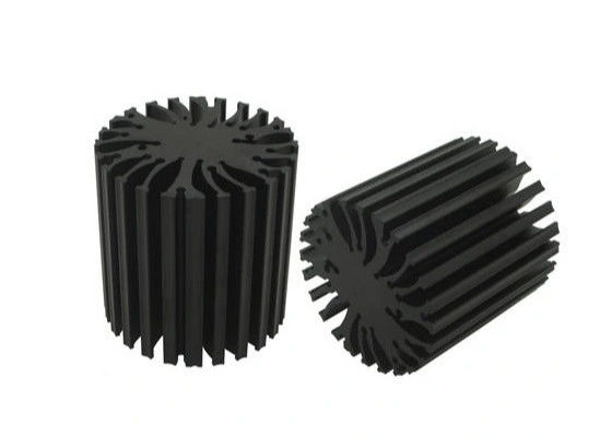 High Power Led Light Mill Selesai Aluminium Heatsink Extrusion Profiles 6061