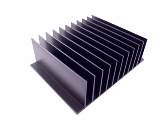 Bentuk Disesuaikan Cnc Machining 6005 Aluminium Heatsink Extrusion Profiles