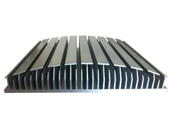 T4 6063 Alloy Radiator Aluminium Heatsink Extrusion Profiles