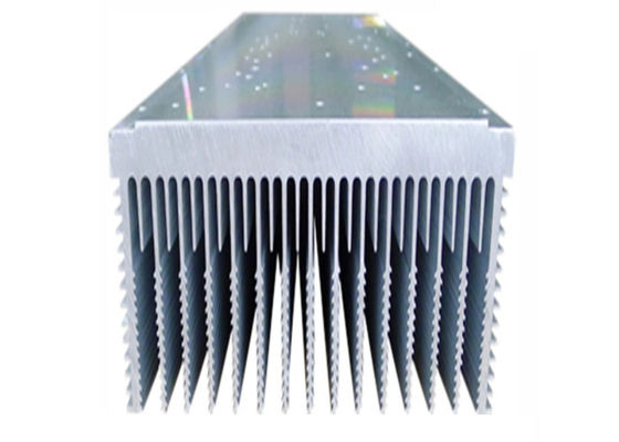 Permukaan Dipoles 6063 T4 Odm Aluminium Heat Sink Extrusion
