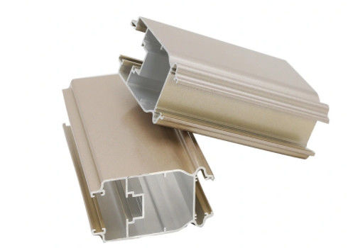 Powder Painted T5 / T6 Aluminium Ekstrusi Bingkai Jendela Untuk Silding / Casement Window