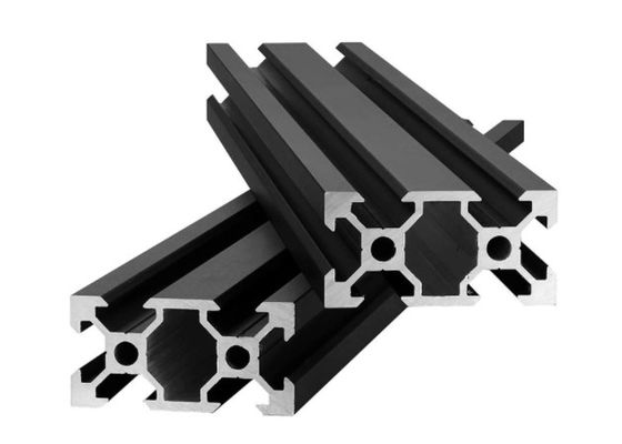 T4 V Slotted / T Slotted Ekstrusi Aluminium Kustom Untuk Industri