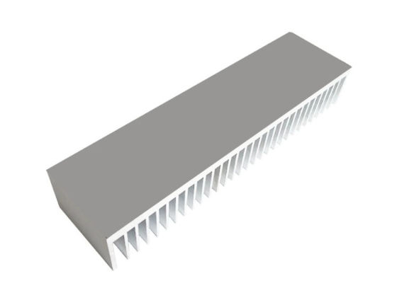 Profil Ekstrusi Heatsink Aluminium Anodized Radiator Alami