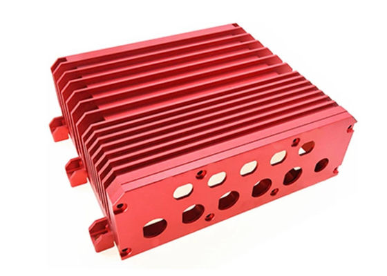 6063 6061 Profil Ekstrusi Heatsink Aluminium Anodized