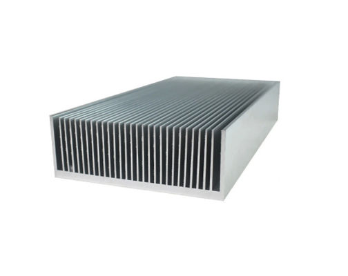 Anodized 6005 Heat Sink Aluminium Ekstrusi Pendingin Air / Pendingin Udara