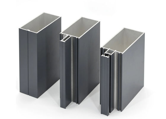 6082 T5 Pameran Khusus Anodized Aluminium Profile Deep Processing
