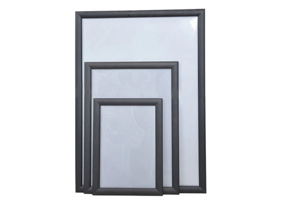 Anodized Disesuaikan 6005 T66 Profil Aluminium Industri Bingkai Tv / Bingkai Foto Snap