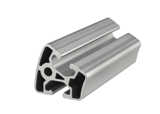 CA T Slot 6063 Profil Konstruksi Aluminium Kustom Untuk Jalur Perakitan