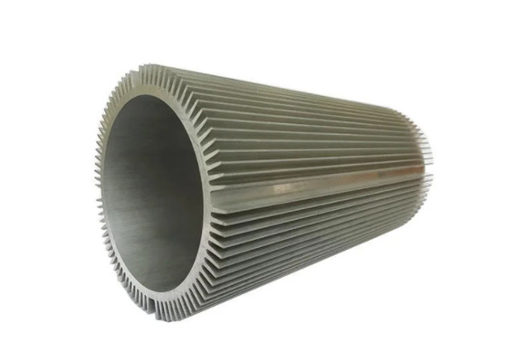 Profil Aluminium Industri Shell Motor Listrik Anodized 6063 T5