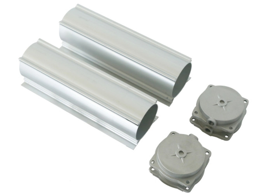 6063t5 Produk Ekstrusi Aluminium Cangkang Silinder Anodized