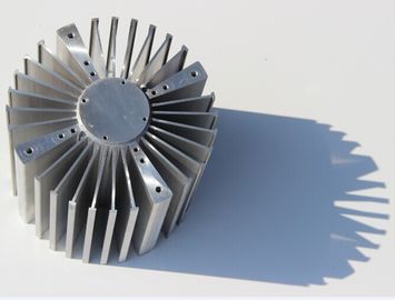 Finished Machining Aluminium Heatsink Extrusions Anodized 6063-T5