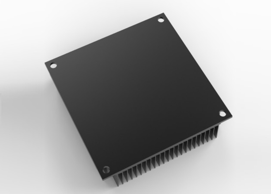 6063 Anodized Extruded Heat Sink Profiles T66 Temper Untuk Peralatan Audio