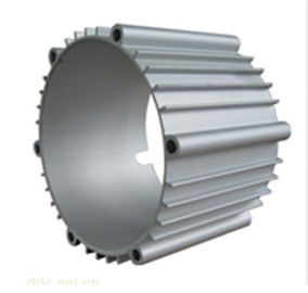 Bubuk Biru Painted 6082 Aluminium Extrusions Electromechanical Parts