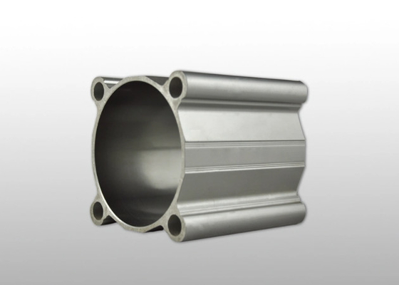 T4 Profil Aluminium Industri Anodized AAMA AS Pengeboran Penggilingan