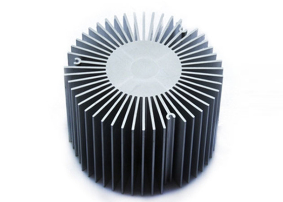 Bending Led Aluminium Heatsink Extrusion Profiles 6005 Alloy T66